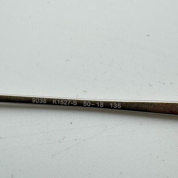 Anne Klein 9038 K1527-s Womens Eyeglasses 50-18-135 Silver Flex Frames 8334 - Picture 5 of 7